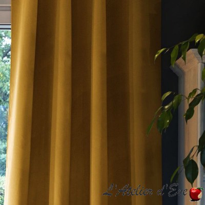 Baccarat (29 coloris) Toile ameublement unie grande largeur Thevenon le metre