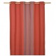 "Sauvelade" brique Rideau toile basque Artiga Made in France