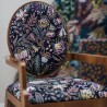 Floral cotton upholstery fabric Euphoria Thevenon