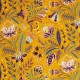 Euphoria jaune - Rideau coton à oeillets Made in France motif fleuri Thevenon