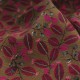 Floral linen fabric "Life Style"