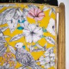 Manga fond jaune - Tissu au mètre fantaisie pour ameublement et accessoires de décoration