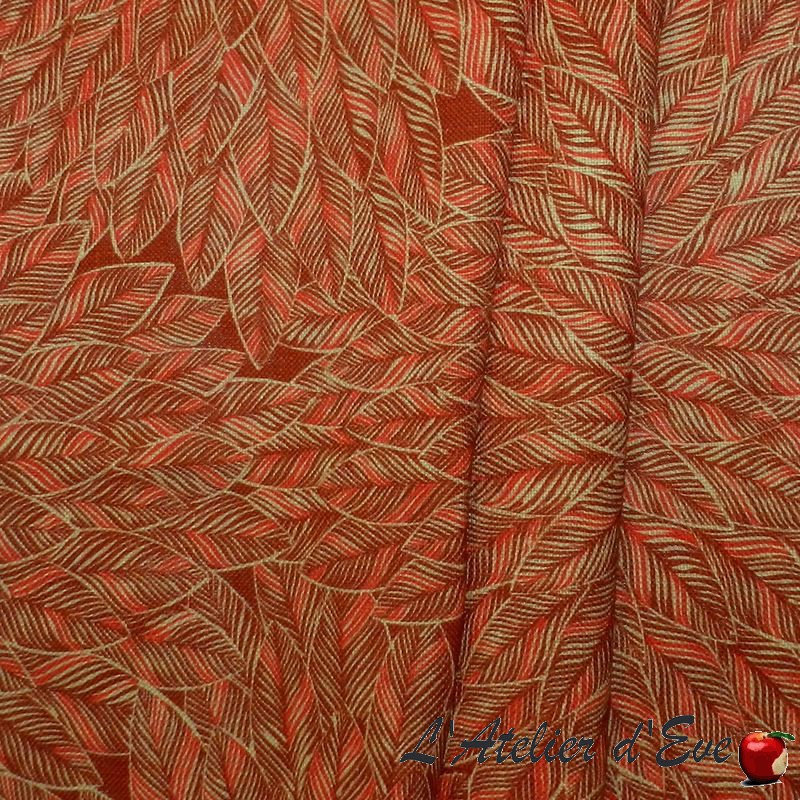 Linen curtain "Shaman" Made in France Thevenon