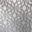 Coupon 1m x 1m40 jacquard ameublement Karma gris Prestigious