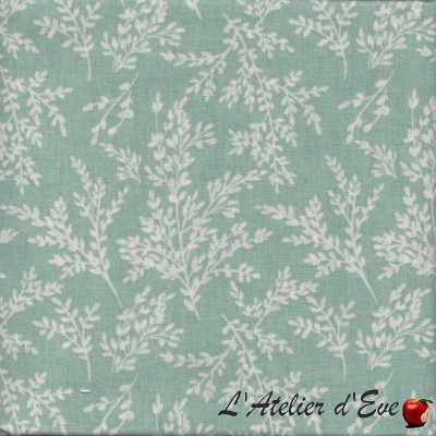 Coupon 1mx1m50 "Meadow strands" printed cotton pad