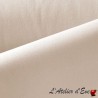 Coupon 1mx1m48 popeline coton écru
