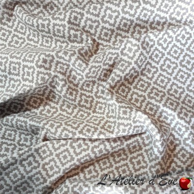 Coupon 1mx1m40 jacquard furniture Geneviève Prestigious