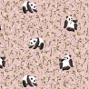 Coupon 1mx1m50 Crystal printed cotton pad
