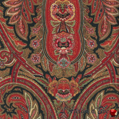 per Meter FAMOUS HERITAGE CAT Tapestry Upholstery Fabric 100% Cotton