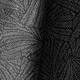 Kyoto noir 2 - Tissu ameublement jacquard, tissu tapissier Thevenon