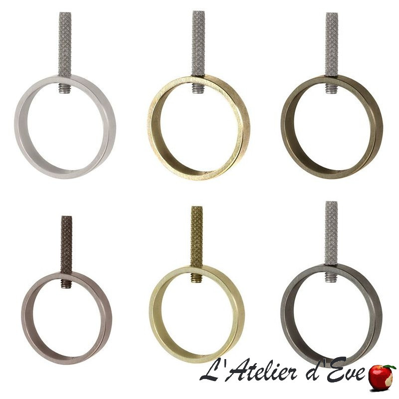 Blocking ringstubecurtain rodAuroHoulès