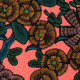 Rideau fleur rose| Décoration intérieur | Rideau coton Kew Gardens Grand 2