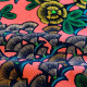 Rideau fleur rose | Décoration intérieur | Rideau coton Kew Gardens Grand