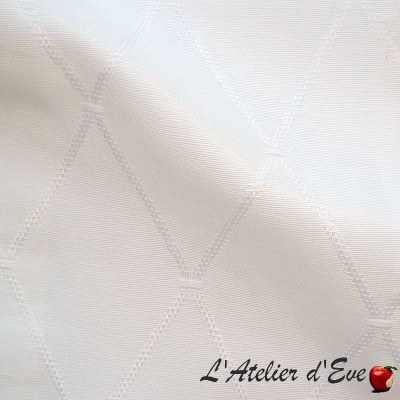 "Dandy" Coupon 55cm x 280cm fabric special white tablecloth Thevenon