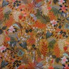 Coupon 1m x 1m50 Zanzibar tissu sergé coton
