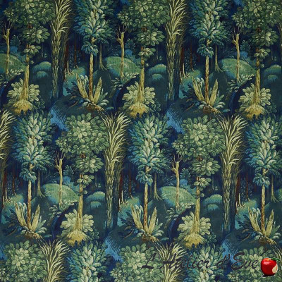 "Forbidden Forest" Coupon 140 x 270cm velvet fabric upholstery