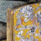Manga fond jaune - Tissu au mètre fantaisie pour ameublement et accessoires de décoration