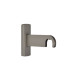 Supports mur Gris fumé 80 mm pour rails Bastide