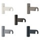 Wall brackets 80 and 110 mm for Bastide rod