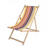tissu Garlin ocre Toile transat sur mesure Made in France Artiga