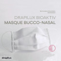 "Masque de protection tissu bioaktiv blanc Mpt-drapilux