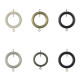 Set of round wooden locking rings Villa Houlès
