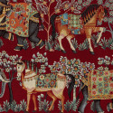 Embroidered "Bohemian Rhapsodi" Thevenon fabric