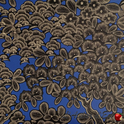 Thevenon Blue Kew Gardens Wallpaper