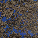 Papier peint "Kew Gardens" Bleu Thevenon