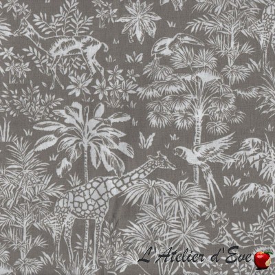 Promotional printed cotton lining "Gazelle ton linen"