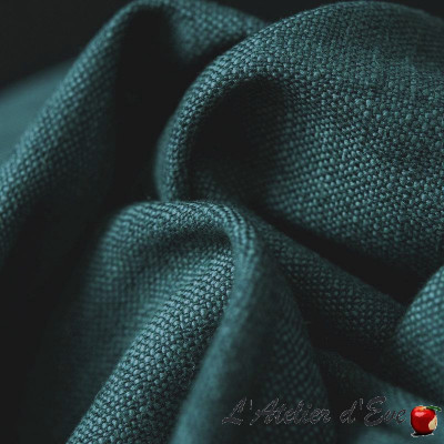 Plain antibacterial stain-resistant fabric "Chinchilla" Thevenon