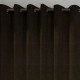 Rideau-laine et cashmere-chocolat-Aspect flanelle-Thevenon