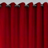 Laine et cashmere rouge - Rideau à oeillets Made in France Thevenon 2