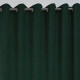 Rideau-laine et cashmere-vert foret-Aspect flanelle-Thevenon