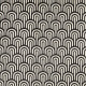 Tissu 5 jacquard "Memphis" Beige noir Thevenon