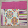Pink Patchwork Yoga Mat Made in France