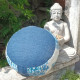 Zafu "Mandala Bleu" Coussin de méditation Fabrication Française