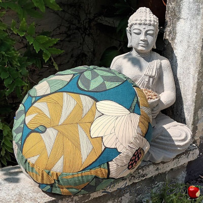 Zafu "Bellidris" Coussin de méditation Fabrication Française