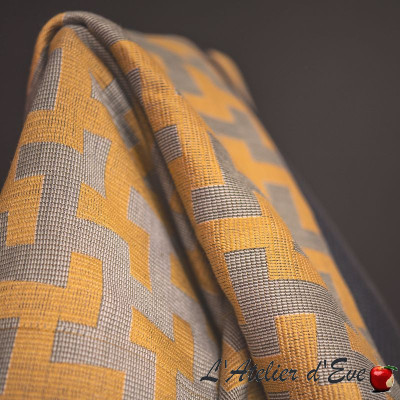 Thevenon "Naka Uono" fireproof jacquard fabric