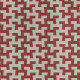 Tissu "Naka Uono" Rouge Thevenon 