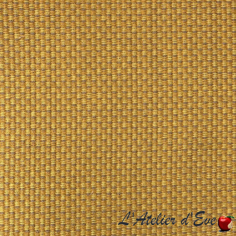 Tissu Non feu "Uono" Pale Yellow Thevenon