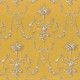 Corne d'abondance jaune soleil - Toile de Jouy - Tissu 100% coton en grande largeur Camengo