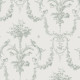 Corne d'abondance vert sauge - Toile de Jouy - Tissu 100% coton en grande largeur Camengo