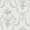 Corne d'abondance jaune soleil - Toile de Jouy - Tissu 100% coton en grande largeur Camengo