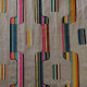 Embroidered linen curtain "Mumbai" Made in France