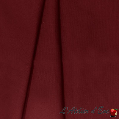 Jarny bordeaux - Rideau Made in France 100% coton - Décoration intérieure Casal