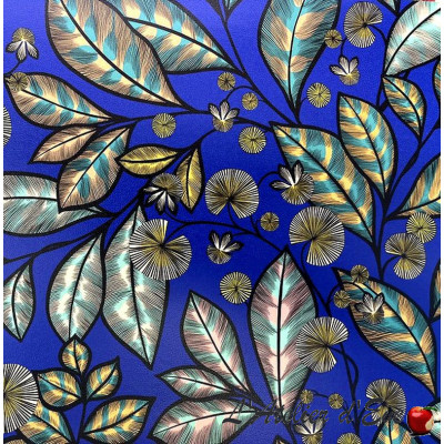 Thevenon King Blue Rainbow Tree Wallpaper