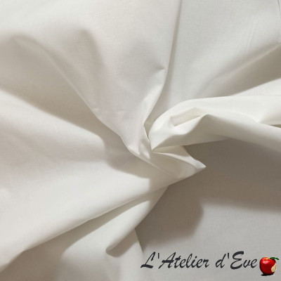 White Cotton Lining - Large Width - Thevenon