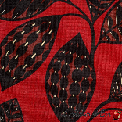 Coupon 200cmx140cm linen fabric "Sira" Thevenon