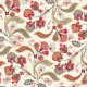 "Bastide rouge" 6 Provencal napkins 50x50cm cotton fabric Valdrôme